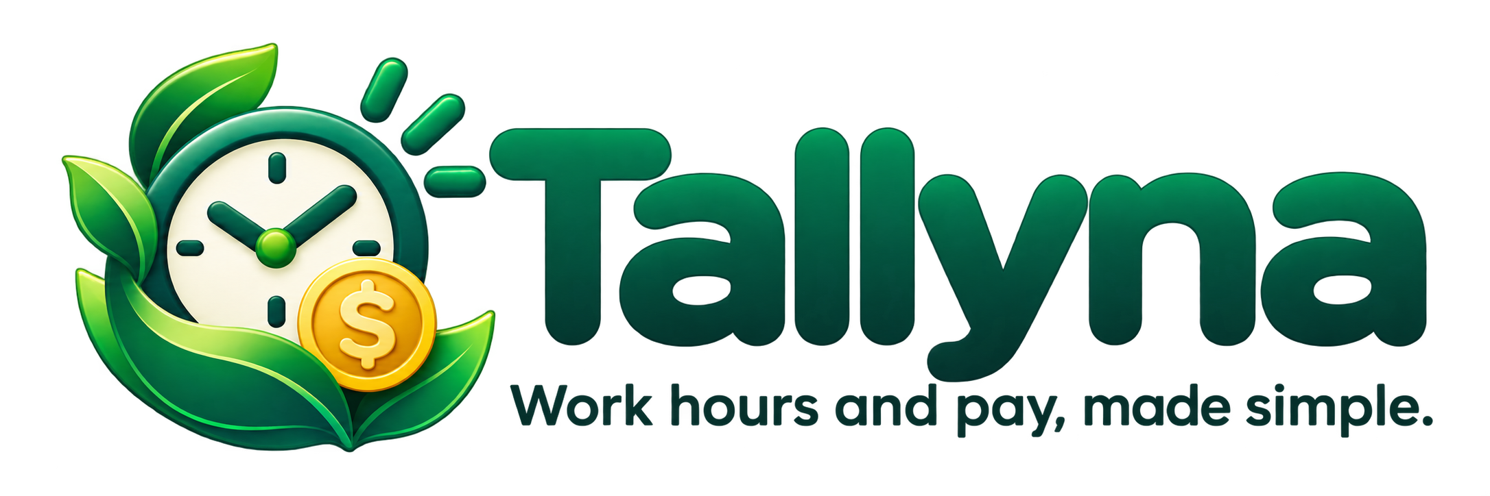 Tallyna — Work hours and pay, made simple.